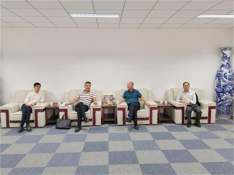 清华研究院陆院长一行 来米乐线上平台,米乐（中国）共商产业规划