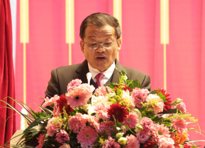米乐线上平台,米乐（中国）第一届党委班子选举大会---张爱民同志作党委工作报告